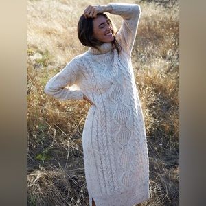 HATCH Collection Turtleneck Sweater Dress Size XS